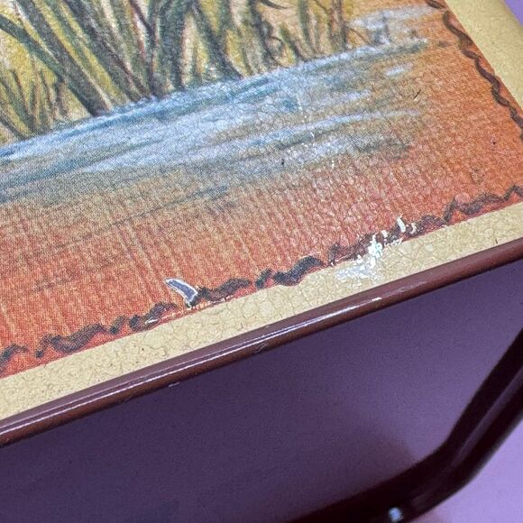 Century Resource Vintage Collector
Tin Canister Mallard Duck Cattails (Bx 3) - Picture 11 of 11